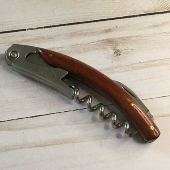 Chaps Waiter's Corkscrew Bottle Opener Foil Cutter  Bar Multi Tool - Picture 1 of 4